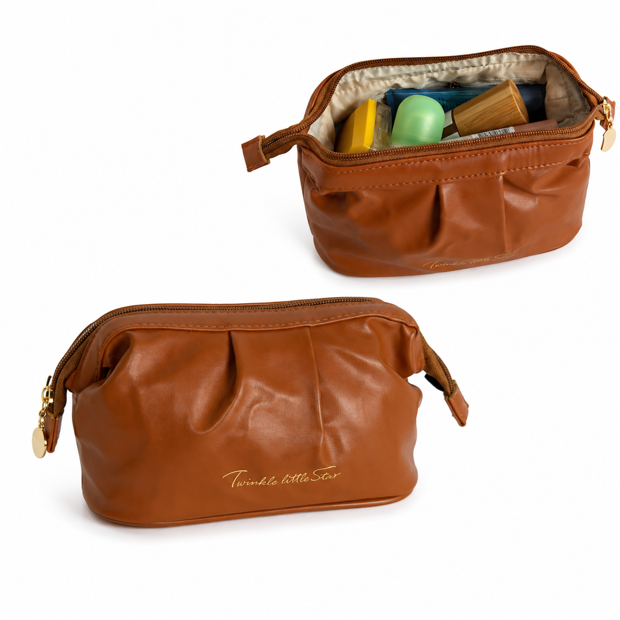 Makeup Bag ✨ Stylish Cosmetic Organizer 💖