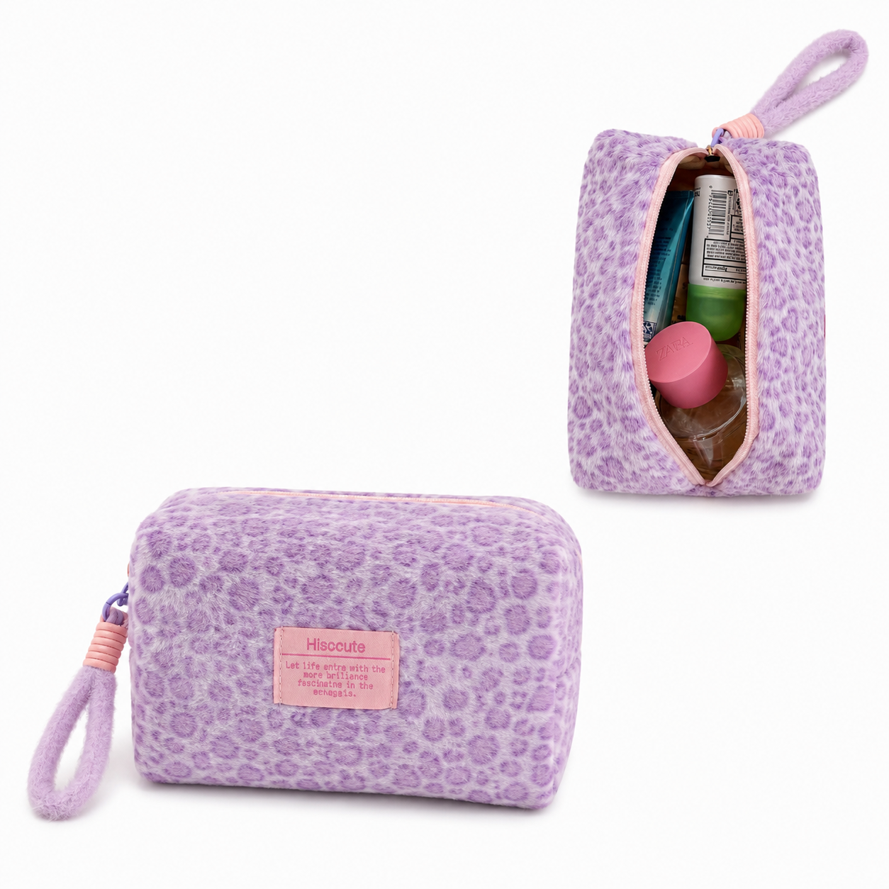 Makeup Bag ✨ Stylish Cosmetic Organizer 💖