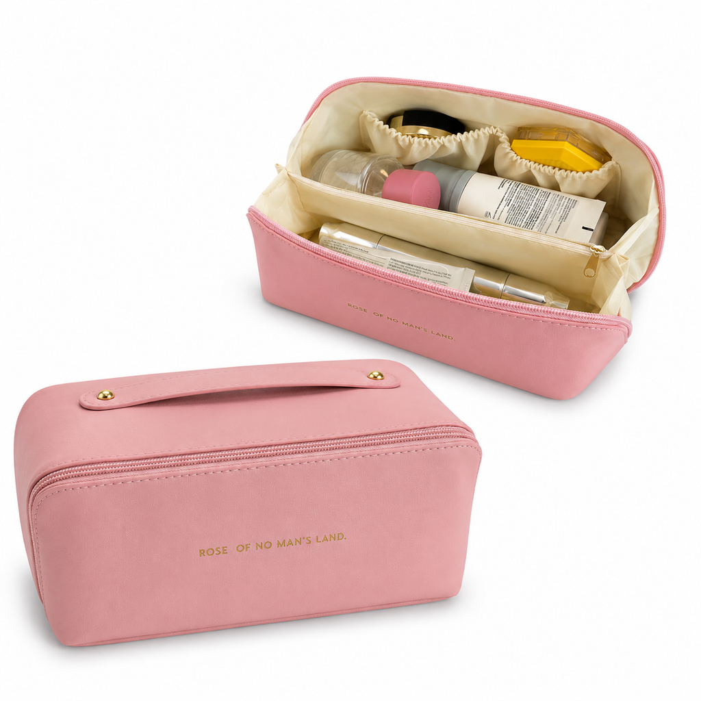Soft Cosmetic Organizer ✨ Travel Makeup Storage Bag 💖
