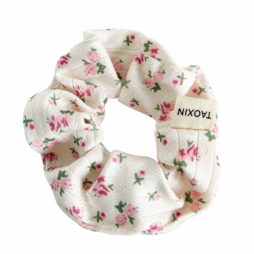 Hair Scrunchie ✨ Soft Satin Hair Tie 🤍