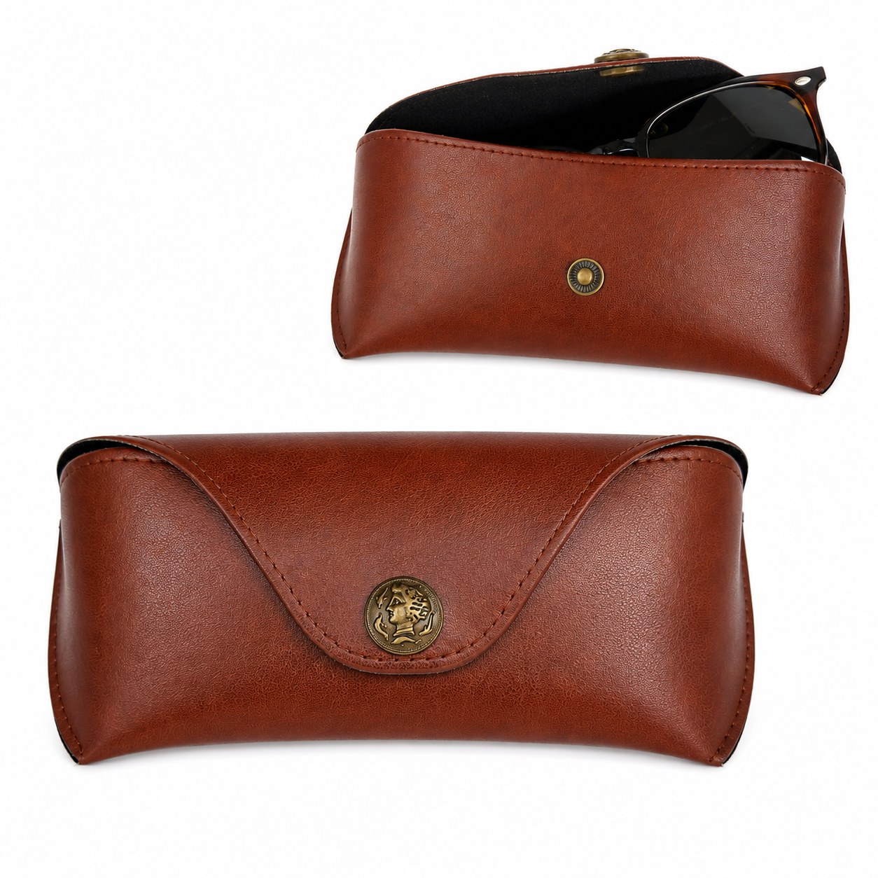 Eyeglasses Case ✨ Protective & Stylish Glasses Holder 🤍